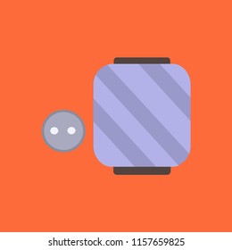 thread icon vector