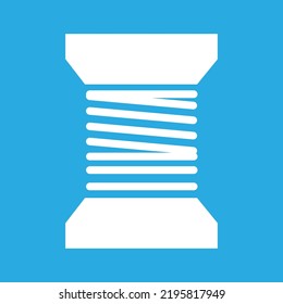 thread icons on a white background, vector illustration