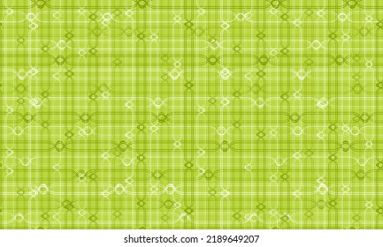 Thread lattice net textile seamless pattern vector design. Thin lines overlapping and crossing yarn chain ornament. Cozy homey fabric print for interior decor. Intricate treads imitation. Knotty chain