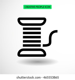thread . line vector icon