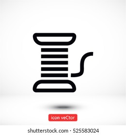 thread . line vector icon