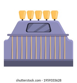 Thread production icon. Cartoon of Thread production vector icon for web design isolated on white background