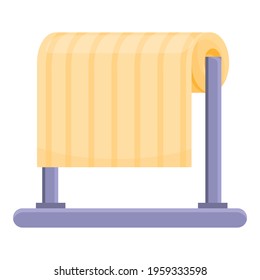 Thread production roll icon. Cartoon of Thread production roll vector icon for web design isolated on white background