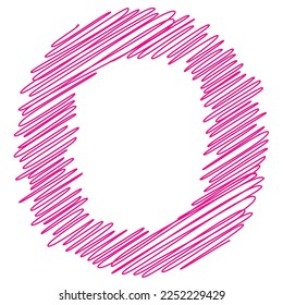 Thread and seam effect letters baby text