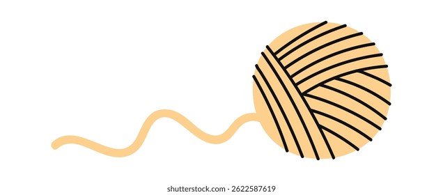 Thread skein hand drawn clew