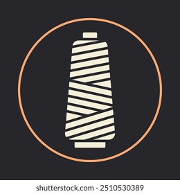 Thread trendy Symbol aufregend abstrakte Vektorgrafik bunte Kunstwerk schönes Design.eps