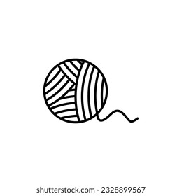  thread vector icon knit sign