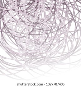 Threads chaos background. Abstract lines composition. Scientific background. Applicable for covers, club poster, placard, title page. Eps10 vector.