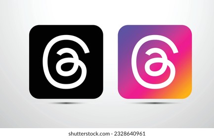 Threads logo, threads, Social media logo