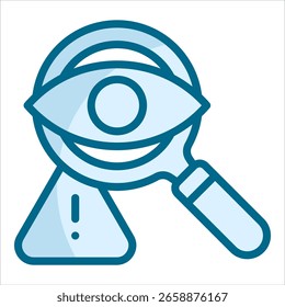 Elemento De Ícone De Detecção De Ameaça Para Design