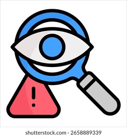Elemento De Ícone De Detecção De Ameaça Para Design
