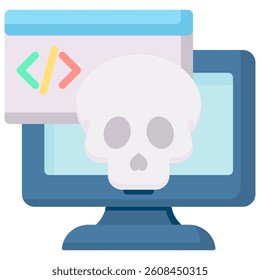 Threat Icon Element For Design