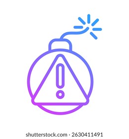 Threat Icon Element für Design