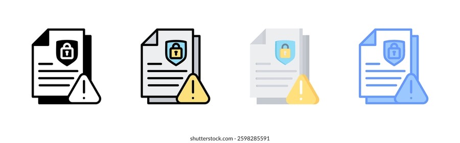 Threats Icon Element For Design