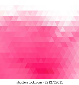 
Three angled polygonal stylish background. Geometric image. Pink  figures.