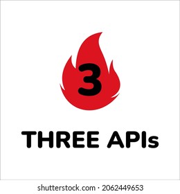 DREI APIs ICON LOGO-DESIGN