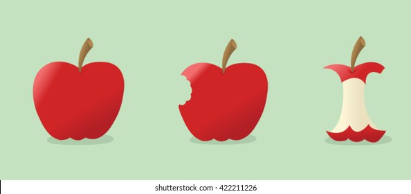 Three apples