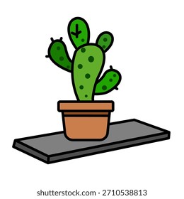 Three Armed Cactus Reaching Upward