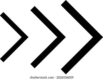 three arrow head lines with each different size.  arrows with separate arrowheads and arrowheads.  combined black rectangle with three arrow heads.  