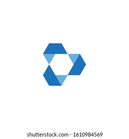 three arrow logo design vector