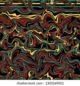 Three backgrounds with marbling. Marble texture. Paint splash. Colorful fluid. It can be used for poster, card, brochure, invitation, cover book, catalog