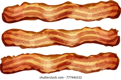 Three Bacon Strips