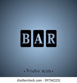 Three bar signs.