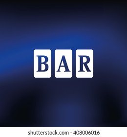 Three bar signs.