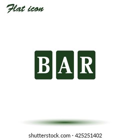 Three bar signs.