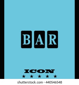 Three bar signs.