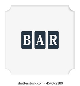 Three bar signs.