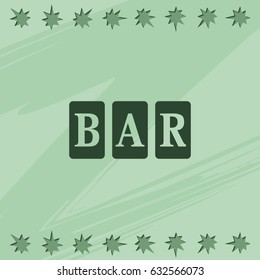 Three bar signs.