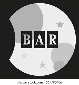 Three bar signs.