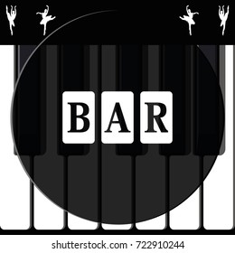 Three bar signs.