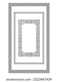 Three Beautiful Decorative Border Frame 