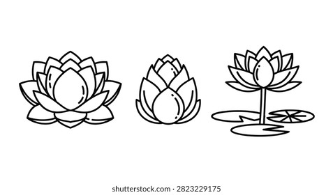 Three black  