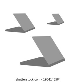 
Tres ordenadores portátiles en blanco y negro