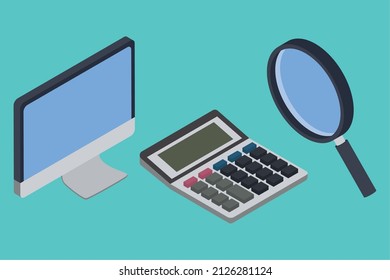 three budget management set icons