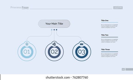 Three Business Ideas Slide Template
