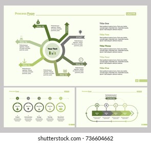 Three Business Slide Template Set