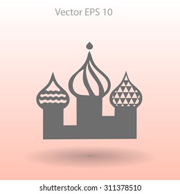 The three cathedral vector illustration