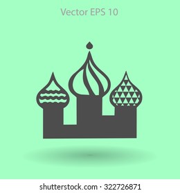 The three cathedral vector illustration
