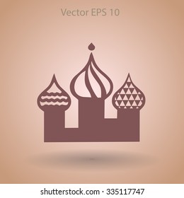 The three cathedral vector illustration