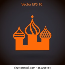 The three cathedral vector illustration