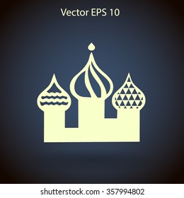 The three cathedral vector illustration