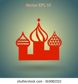 The three cathedral vector illustration