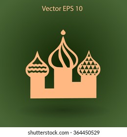 The three cathedral vector illustration