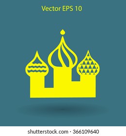The three cathedral vector illustration