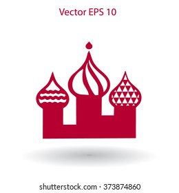 The three cathedral vector illustration