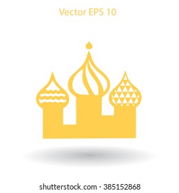 The three cathedral vector illustration